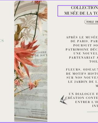 Partenariat avec le Musée de la Toile de Jouy
