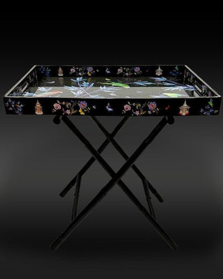 TABLE D'APPOINT EN LAQUE DU VIETNAM