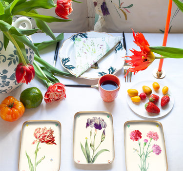 Plateau & vide-poche décoratif Oeillets 4 de coeur