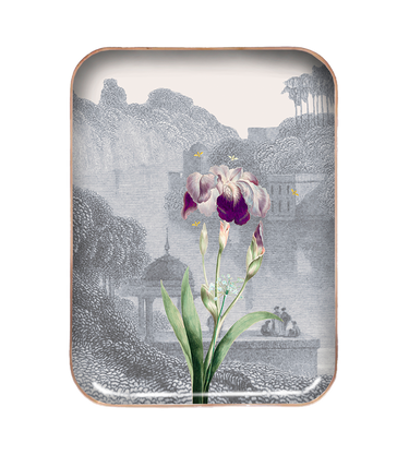 Plateau demi-format  Iris