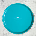 verso du plateau couleur turquoise