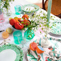 "Plateau décoratif Jardin français oiseaux fleurs sauvages intérieur élégant