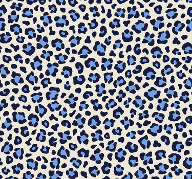 Papier peint Madeleine colori bleu azur