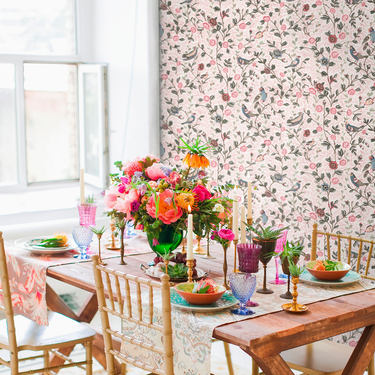 The Mughal Garden Wallpaper – Toile de Jouy Collection