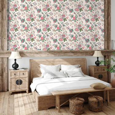 "The Queen's Garden" Wallpaper – Toile de Jouy Collection