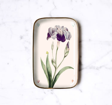 Plateau & vide-poche décoratif Iris 4 de coeur