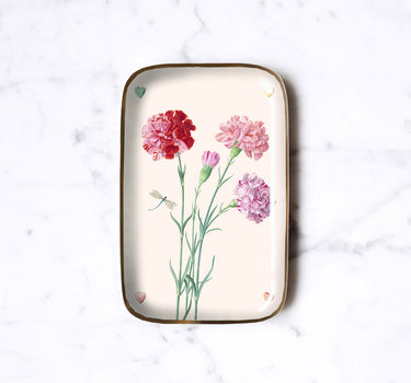 Plateau & vide-poche décoratif Oeillets 4 de coeur