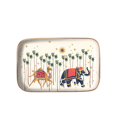 Plateau & vide-poche décoratif Caravane