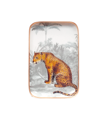 Decorative Tray & Catchall "Leopard"
