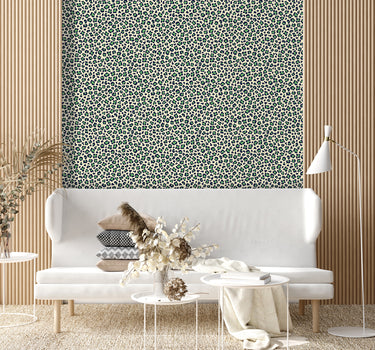 Madeleine emerald green wallpaper