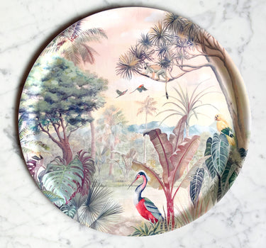 "Plateau rond Utopia paysage Bahia Brésil aras singes ibis jungle montagnes"